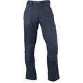 Navy Blue - Front - Dickies Workwear Mens Action Flex Work Trousers