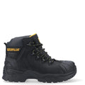 Black - Side - Caterpillar Mens Everett S3 Grain Leather Safety Boots
