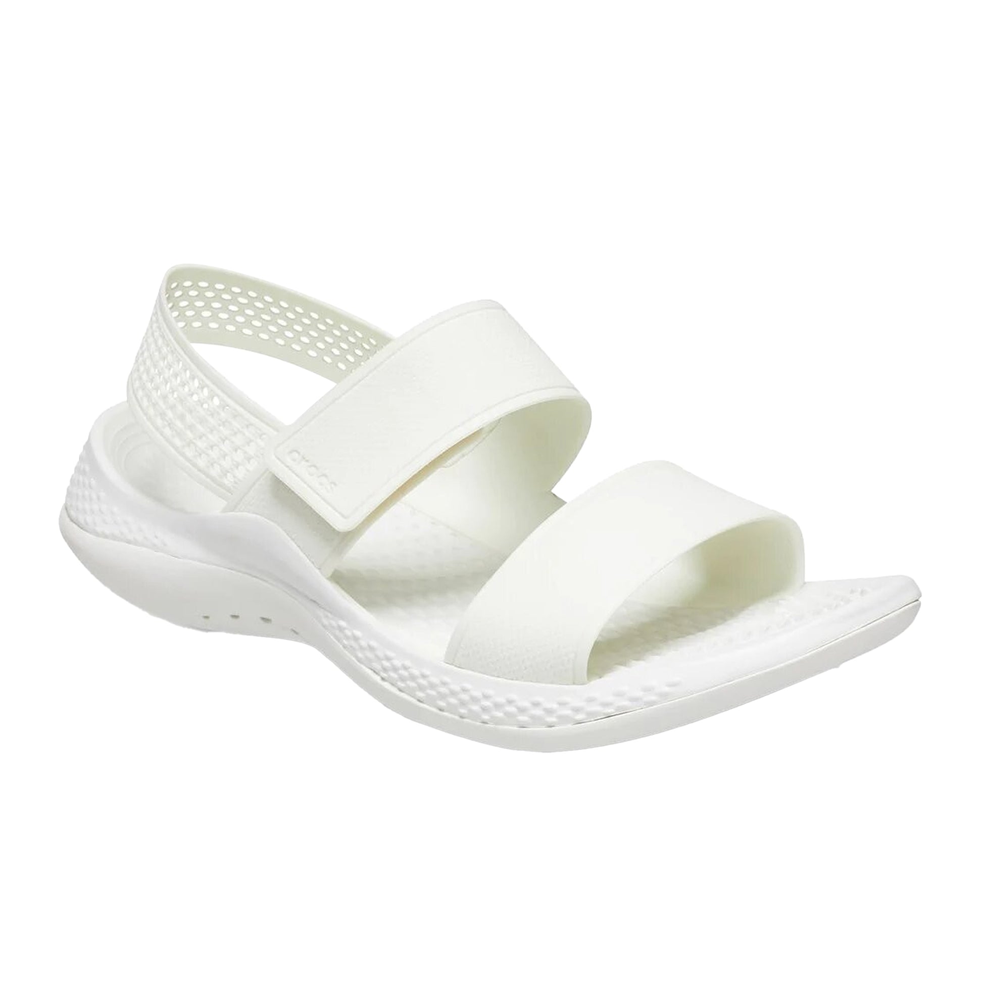 Almost White - Back - Crocs Womens-Ladies LiteRide 360 Sandals