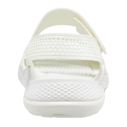 Almost White - Side - Crocs Womens-Ladies LiteRide 360 Sandals