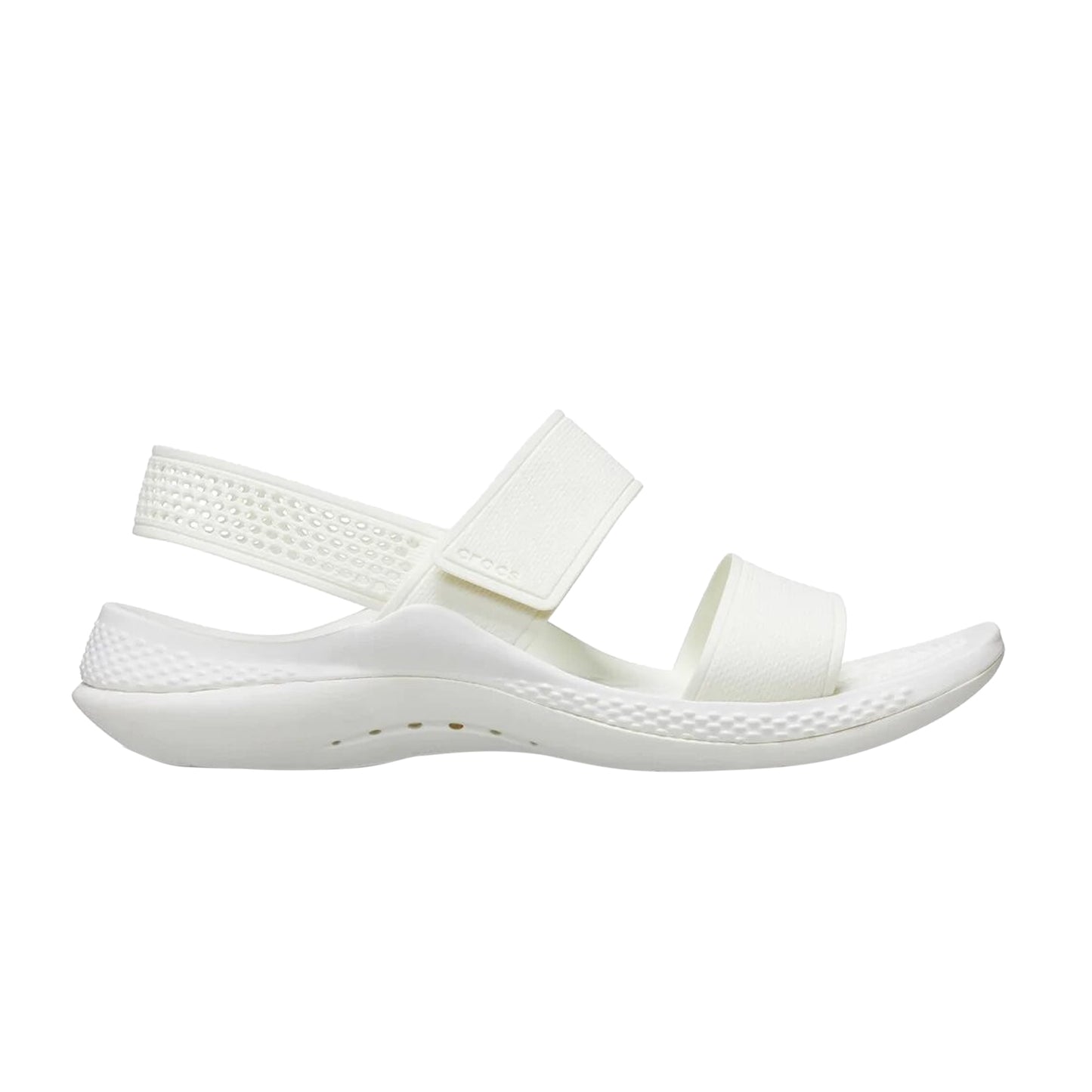 Almost White - Front - Crocs Womens-Ladies LiteRide 360 Sandals