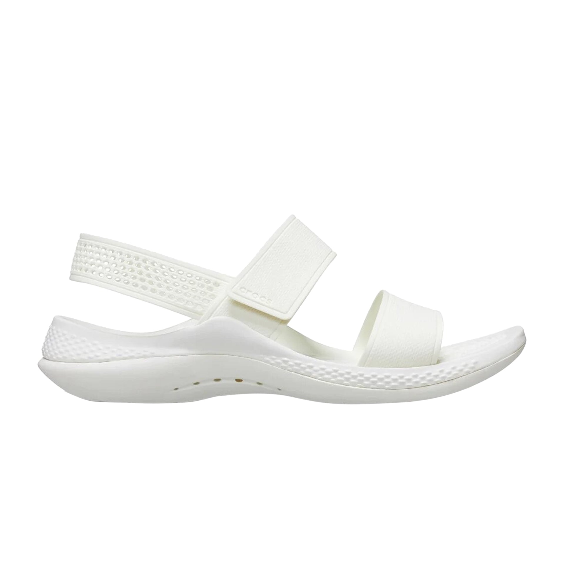 Almost White - Front - Crocs Womens-Ladies LiteRide 360 Sandals