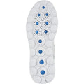 White-Green - Back - Geox Womens-Ladies Spherica Nappa Leather Trainers