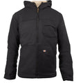 Rinsed Black - Front - Dickies Workwear Mens Sherpa Jacket