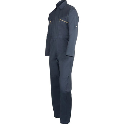 Navy - Side - Dickies Workwear Mens Redhawk Overalls
