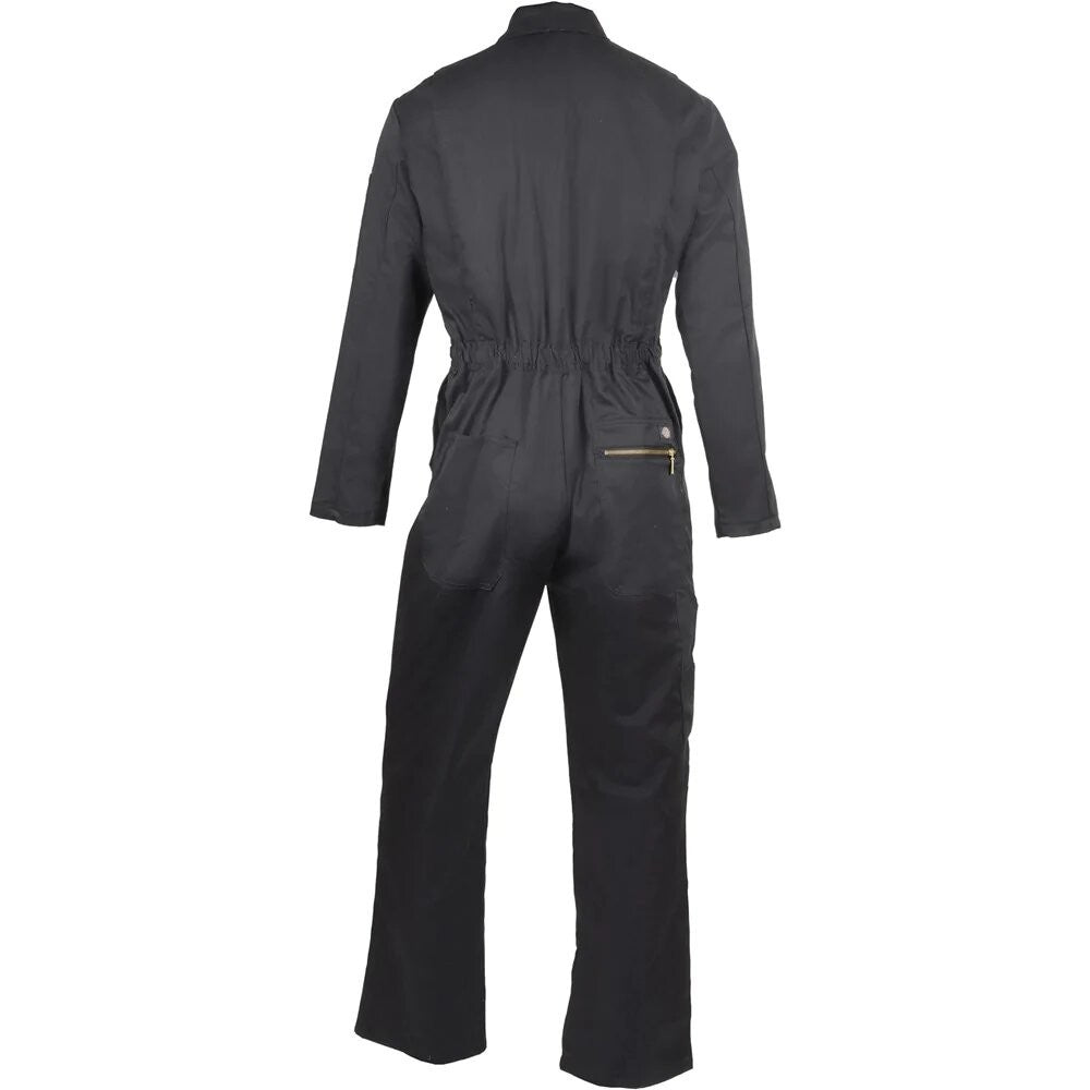 Black - Back - Dickies Workwear Mens Redhawk Overalls