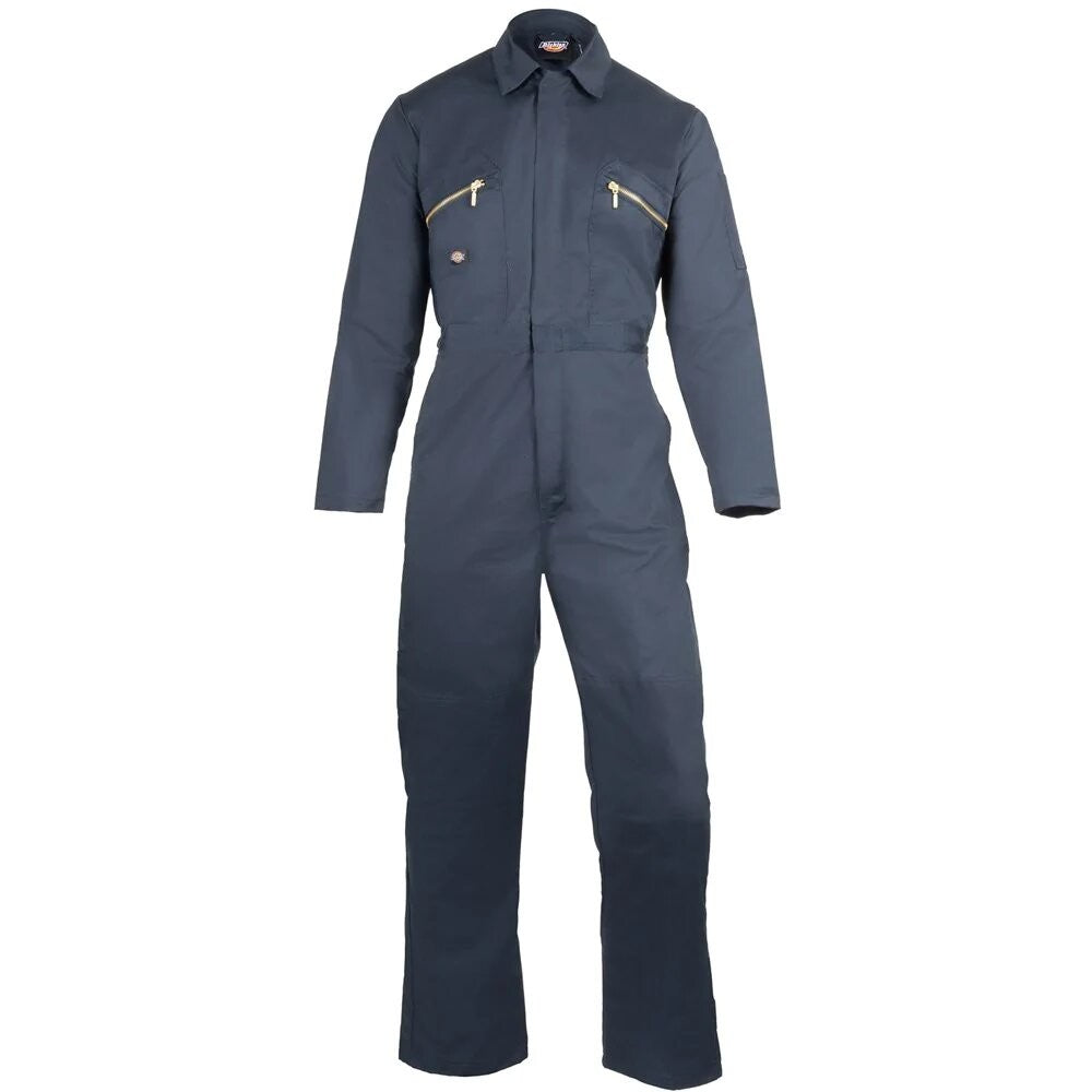 Navy - Front - Dickies Workwear Mens Redhawk Overalls
