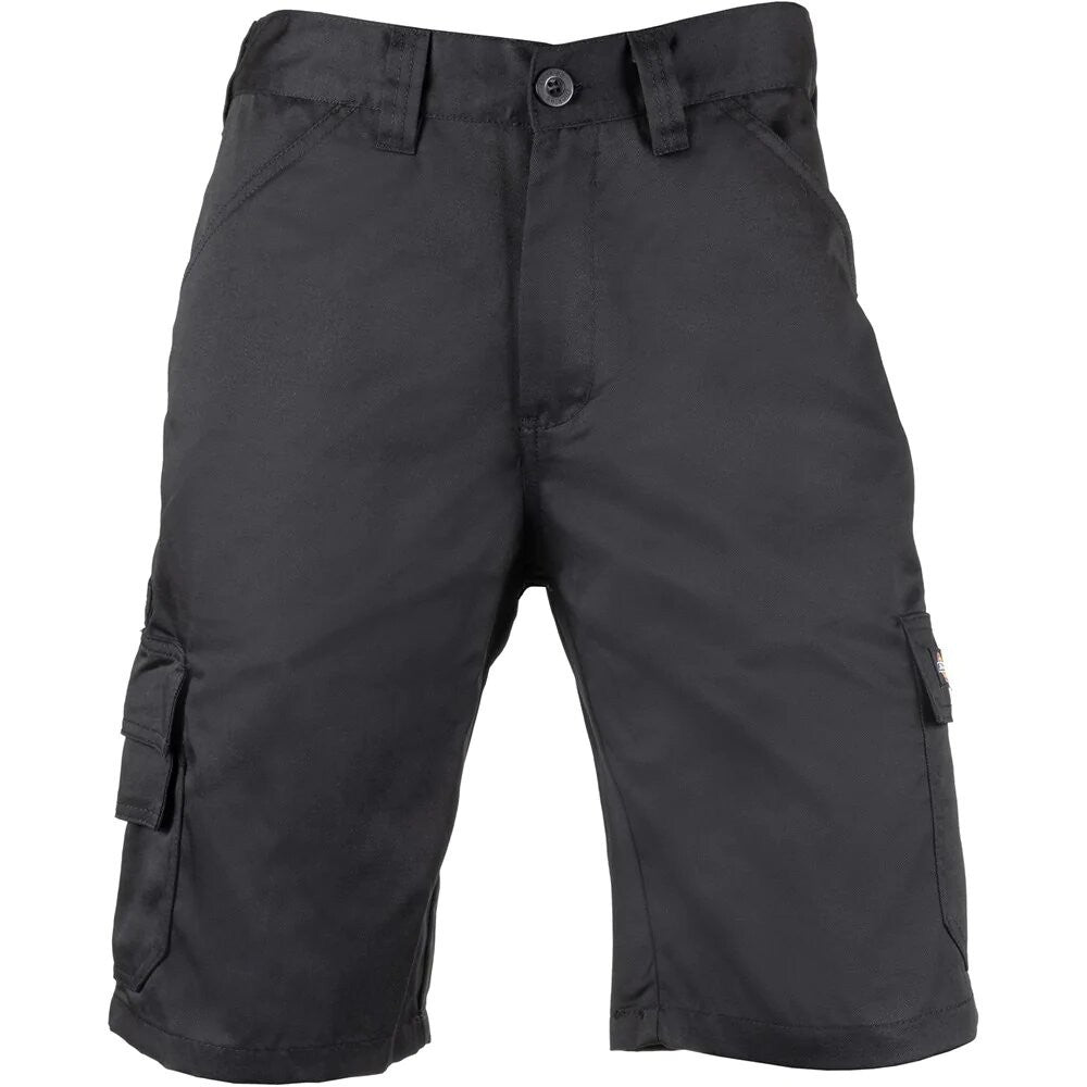 Black - Front - Dickies Workwear Mens Cargo Shorts