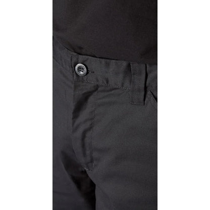 Black - Side - Dickies Workwear Mens Cargo Shorts