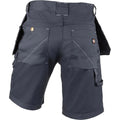 Grey - Back - Dickies Workwear Mens Redhawk Pro Shorts