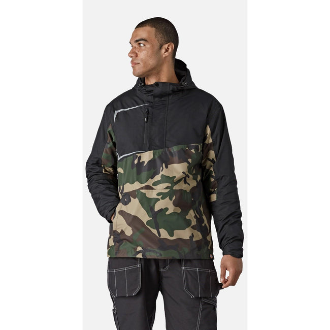 Dickies Workwear Mens Generation Overhead Camo Waterproof Jacket