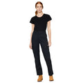 Black - Close up - Dickies Womens-Ladies Everyday Flex Work Trousers