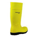 Yellow - Back - Dunlop C462241 Purofort Full Safety Standard - Mens Boots - Safety Wellingtons
