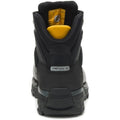 Black - Back - Caterpillar Mens Excavator Grain Leather Safety Boots