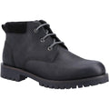 Black - Front - Cotswold Mens Banbury Leather Ankle Boots