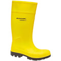 Yellow - Front - Dunlop C462241 Purofort Full Safety Standard - Mens Boots - Safety Wellingtons