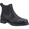 Black - Front - Cotswold Mens Bodicote Leather Chelsea Boots