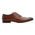 Burnt Tan - Front - Base London Mens Mirabelle Leather Brogues