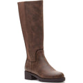 Brown - Front - Rocket Dog Womens-Ladies Palomino Santee Calf Boots