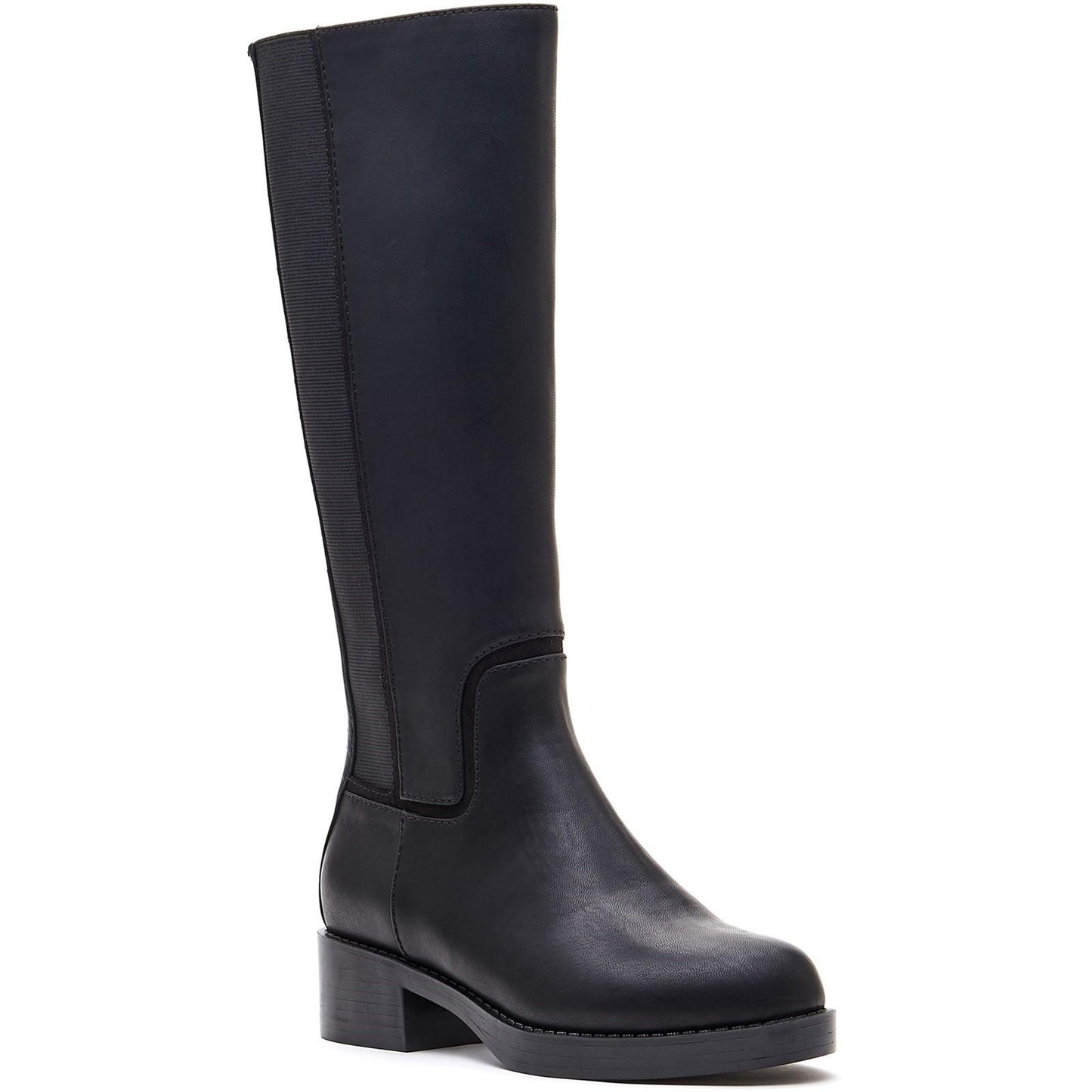 Black - Front - Rocket Dog Womens-Ladies Palomino Santee Calf Boots