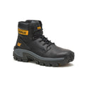 Black-Yellow - Front - Caterpillar Mens Invader Safety Boots