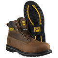 Brown - Pack Shot - Caterpillar Holton SB Safety Boot - Mens Boots - Boots Safety
