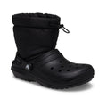 Black - Front - Crocs Womens-Ladies Neo Puff Ankle Boots