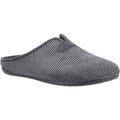 Grey - Front - Cotswold Mens Blackbird Slippers