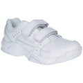 White - Front - Mirak Contender Lace Trainer - Adults Unisex Trainers - Sports