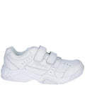 White - Back - Mirak Contender Lace Trainer - Adults Unisex Trainers - Sports
