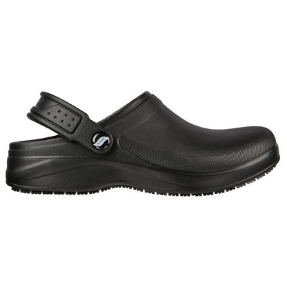 Black - Back - Skechers Womens-Ladies Riverbound Pasay Clogs