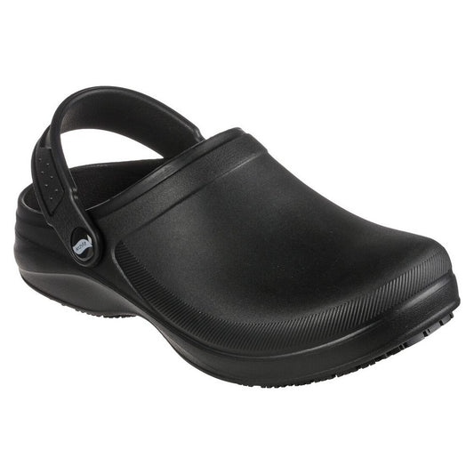 Black - Front - Skechers Womens-Ladies Riverbound Pasay Clogs