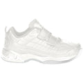 White - Back - Mirak Contender Touch Fastening Womens-Ladies Leather Trainers