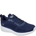 Navy - Front - Skechers Mens Squad Trainers