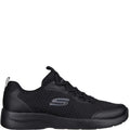 Black - Side - Skechers Girls Dynamight 2.0 Social Orbit Trainers