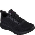 Black - Front - Skechers Womens-Ladies Bobs Squad Chaos Face Off Trainers
