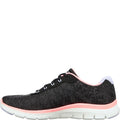 Black-Coral - Back - Skechers Womens-Ladies Appeal 4.0 Fresh Move Trainers