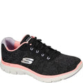 Black-Coral - Front - Skechers Womens-Ladies Appeal 4.0 Fresh Move Trainers