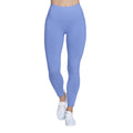 Periwinkle - Front - Skechers Womens-Ladies Gowalk Wear High Waist Leggings