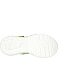 Lime-Black - Back - Skechers Boys Flex-Glow Elite Vorlo Trainers