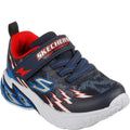 Navy-Red - Front - Skechers Baby Boys Light Storm 2.0 Trainers