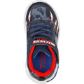 Navy-Red - Side - Skechers Baby Boys Light Storm 2.0 Trainers