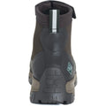 Dark Brown - Back - Muck Boots Mens Apex Zip Wellington Boots