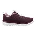 Wine - Lifestyle - Skechers Womens-Ladies Graceful Get Connected Trainers