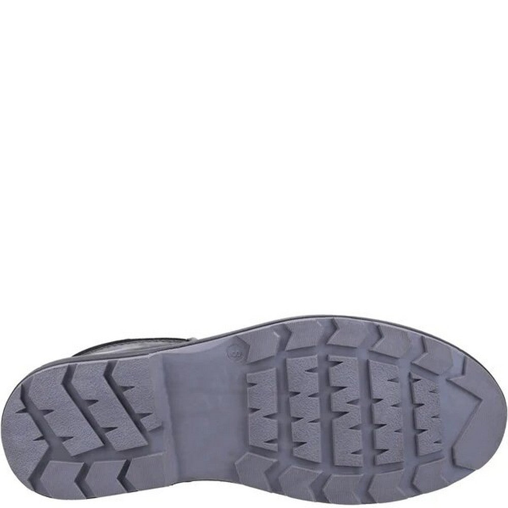 Black - Side - Cotswold Womens-Ladies Snowshill Leather Chelsea Boots