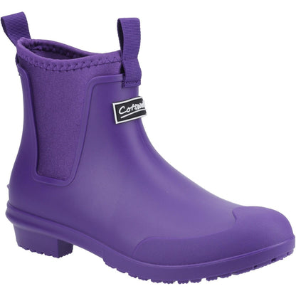 Purple - Front - Cotswold Womens-Ladies Grosvenor Wellington Boots