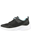 Black-Blue - Lifestyle - Skechers Girls Microspec Max Trainers