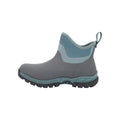 Grey-Trooper Blue - Side - Muck Boots Womens-Ladies Arctic Sport II Ankle Boots