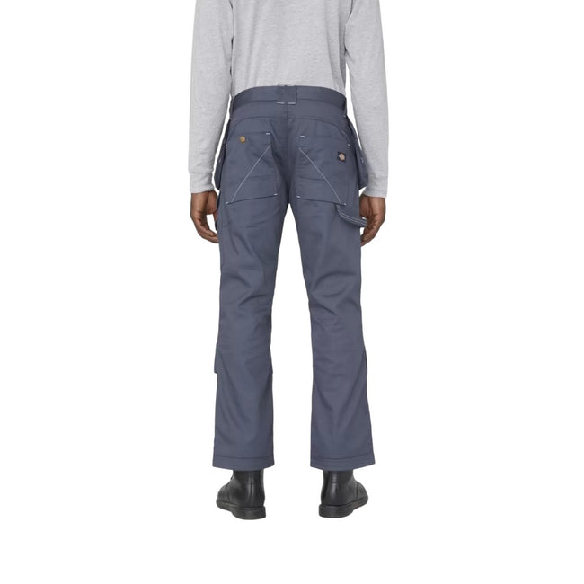 Thunder Grey - Back - Dickies Mens Redhawk Pro Trousers