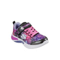 Black-Pink - Front - Skechers Girls Star Sparks Trainers